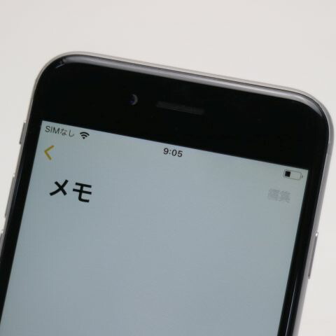 iPhone 6 16GB スペースグレイ au 中古 スマホ Apple 白ロム【美品】保証付き 赤ロム保証(サムネイル3枚目)