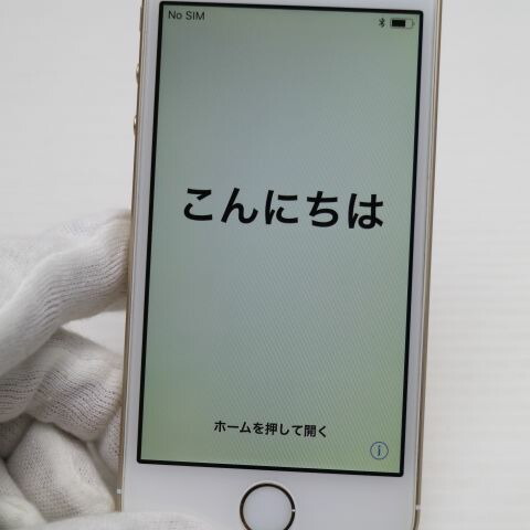 iPhone SE 16GB ゴールド SIMフリー 中古 スマホ Apple 白ロム【美品】保証付き 赤ロム保証(サムネイル3枚目)