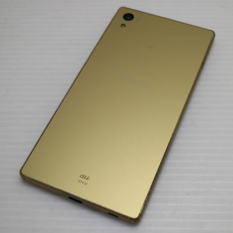 Xperia Z5 SOV32 ゴールド au 中古 スマホ SONY 白ロム【良品中古】保証付き 赤ロム保証(サムネイル2枚目)