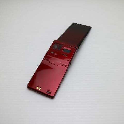 F-01E レッド docomo 中古 ガラケー FUJITSU 白ロム【美品】保証付き 赤ロム保証(サムネイル2枚目)