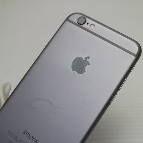 iPhone 6 16GB スペースグレイ au 中古 スマホ Apple 白ロム【超美品】保証付き 赤ロム保証(サムネイル2枚目)