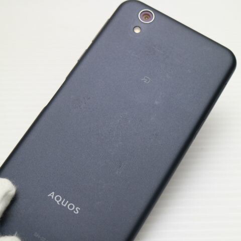 AQUOS EVER SH-02J ネイビーブラック docomo 中古 スマホ SHARP 白ロム【超美品】保証付き 赤ロム保証(サムネイル3枚目)
