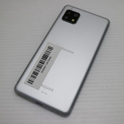 AQUOS sense4 SH-41A シルバー docomo 中古 スマホ 白ロム SHARP【超美品】保証付き 赤ロム保証(サムネイル2枚目)