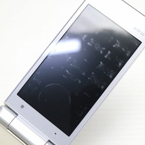 MARVERA KYF35 シルバー au 中古 ガラケー KYOCERA 白ロム【良品中古】保証付き 赤ロム保証(サムネイル3枚目)