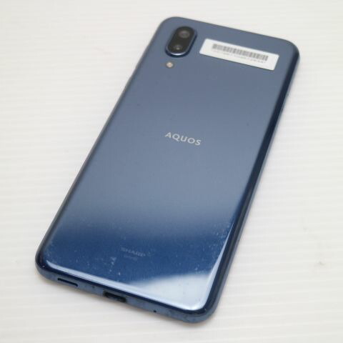 AQUOS sense3 plus ムーンブルー SIMフリー 中古 スマホ 白ロム【美品】保証付き 赤ロム保証(サムネイル2枚目)