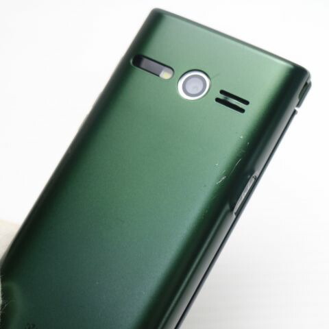 かんたんケータイ KYF36 グリーン au 中古 ガラケー KYOCERA 白ロム【超美品】保証付き 赤ロム保証(サムネイル3枚目)