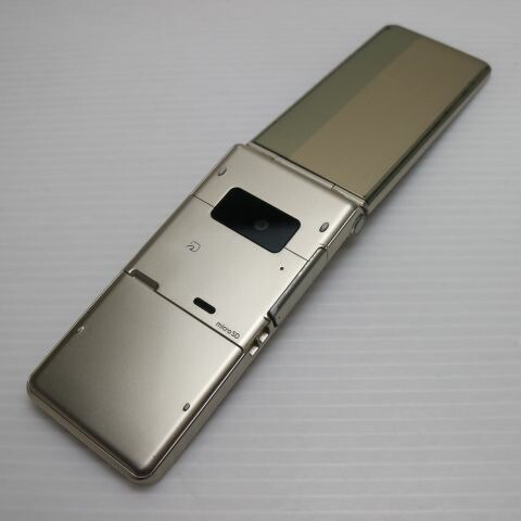 P-01G ゴールド docomo 中古 ガラケー Panasonic 白ロム【美品】保証付き 赤ロム保証(サムネイル2枚目)