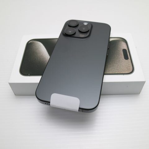 iPhone 15 Pro 128GB ブラックチタニウム SIMフリー 中古 スマホ Apple【新品未使用】保証付き 赤ロム保証(サムネイル2枚目)