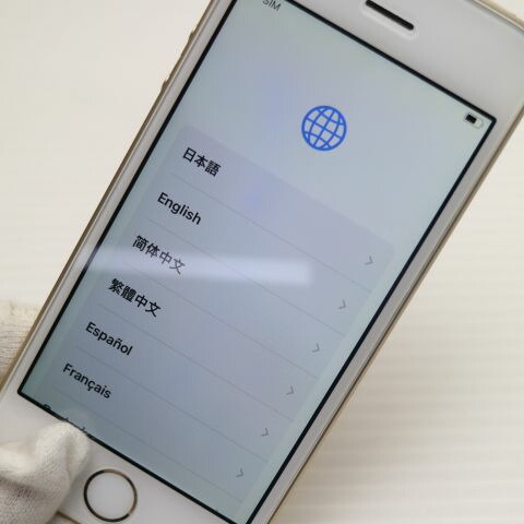 iPhone SE 16GB ゴールド SIMフリー 中古 スマホ Apple 白ロム【美品】保証付き 赤ロム保証(サムネイル3枚目)