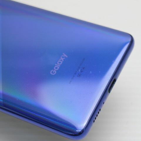 Galaxy A41 SC-41A ブルー docomo 中古 スマホ 白ロム【超美品】保証付き 赤ロム保証(サムネイル3枚目)