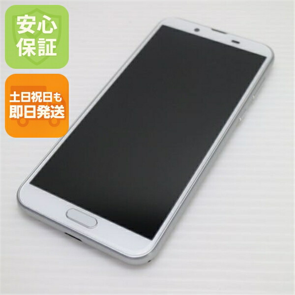 AQUOS sense2 SH-M08 ホワイトシルバー SIMフリー 中古 スマホ 白ロム【美品】保証付き 赤ロム保証