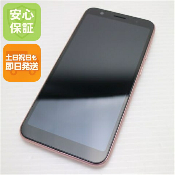 ZenFone Live (L1) ピンク SIMフリー 中古 スマホ 白ロム【新品同様】保証付き 赤ロム保証