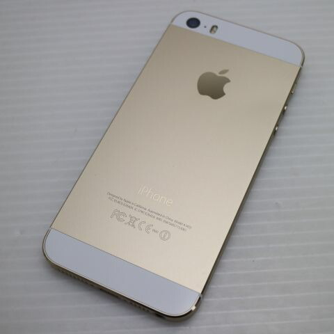 iPhone 5s 32GB ゴールド au 中古 スマホ Apple 白ロム【超美品】保証付き 赤ロム保証(サムネイル2枚目)