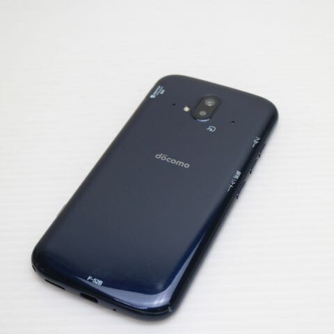 らくらくスマートフォン F-52B ネイビー docomo 中古 スマホ 白ロム【美品】保証付き 赤ロム保証(サムネイル2枚目)