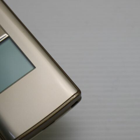 かんたんケータイ KYF32 ゴールド au 中古 ガラケー KYOCERA 白ロム【超美品】保証付き 赤ロム保証(サムネイル3枚目)