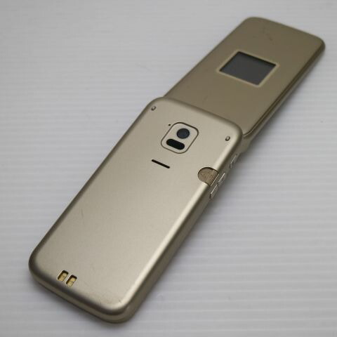 らくらくホン F-02J ゴールド docomo 中古 ガラケー 富士通 白ロム【良品中古】保証付き 赤ロム保証(サムネイル2枚目)