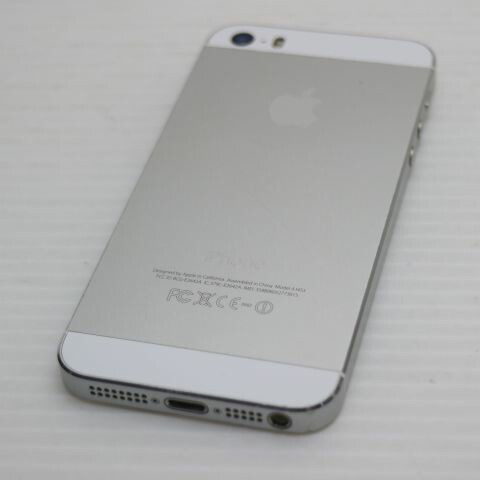 iPhone 5s 16GB シルバー docomo 中古 スマホ Apple 白ロム【美品】保証付き 赤ロム保証(サムネイル2枚目)