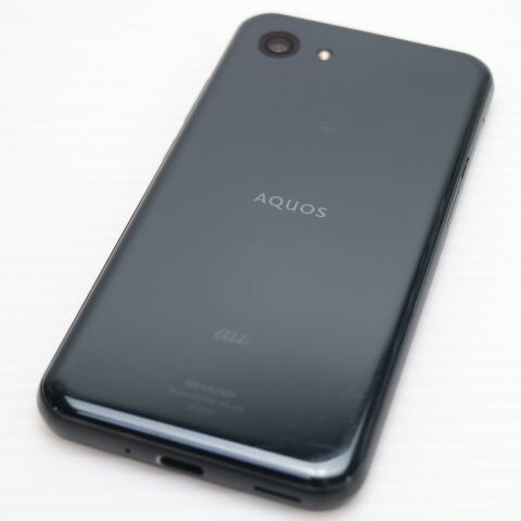 AQUOS R compact SHV41 ブラック au 中古 スマホ スマホ 白ロム SHARP【美品】保証付き 赤ロム保証(サムネイル2枚目)