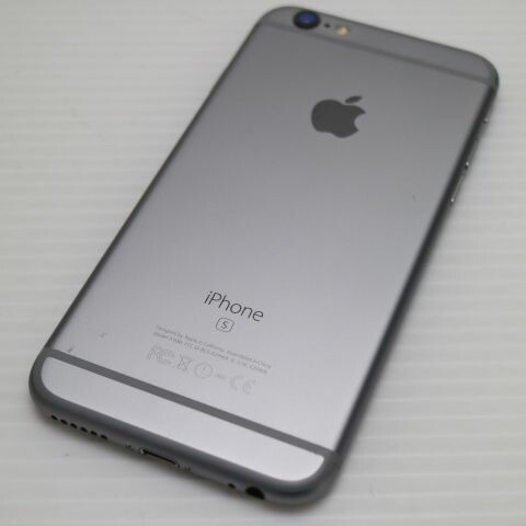 iPhone 6S 128GB スペースグレイ SIMフリー 中古 スマホ Apple 白ロム【超美品】保証付き 赤ロム保証(サムネイル2枚目)