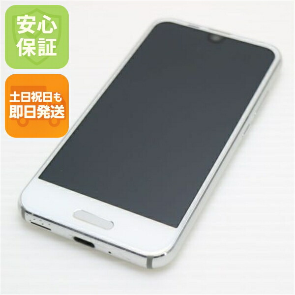 AQUOS R compact SHV41 ホワイト au 中古 スマホ スマホ 白ロム SHARP【美品】保証付き 赤ロム保証