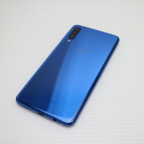 Galaxy A7 ブルー SIMフリー 中古 スマホ 白ロム【新品同様】保証付き 赤ロム保証(サムネイル2枚目)