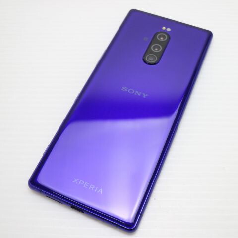 Xperia 1 802SO パープル SoftBank 中古 スマホ 白ロム【新品同様】保証付き 赤ロム保証(サムネイル2枚目)