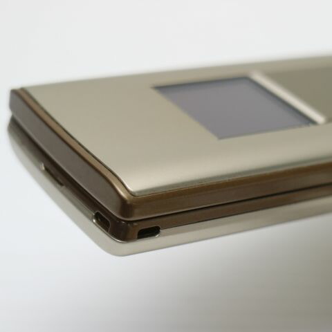 かんたんケータイ KYF32 ゴールド au 中古 ガラケー KYOCERA 白ロム【超美品】保証付き 赤ロム保証(サムネイル3枚目)