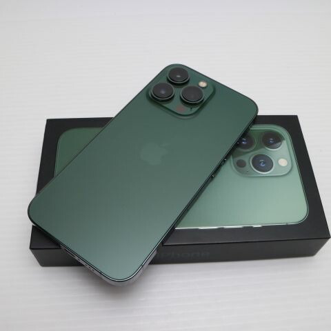 iPhone 13 Pro 128GB アルパイングリーン SIMフリー 中古 スマホ 白ロム【新品未使用】保証付き 赤ロム保証(サムネイル2枚目)