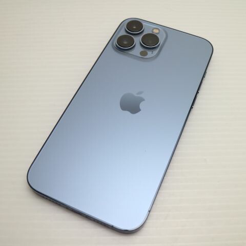 iPhone 13 Pro Max 128GB シエラブルー SIMフリー 中古 白ロム【美品】保証付き 赤ロム保証(サムネイル2枚目)
