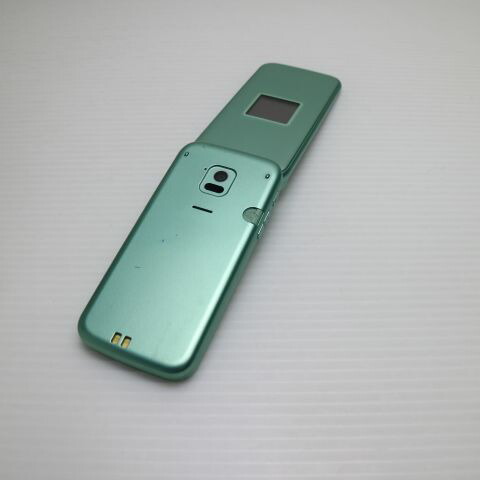 らくらくホン F-02J ミントグリーン docomo 中古 ガラケー 富士通 白ロム【美品】保証付き 赤ロム保証(サムネイル2枚目)