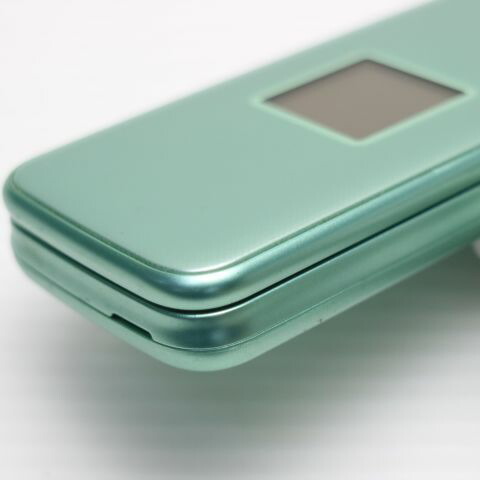 らくらくホン F-02J ミントグリーン docomo 中古 ガラケー 富士通 白ロム【美品】保証付き 赤ロム保証(サムネイル3枚目)
