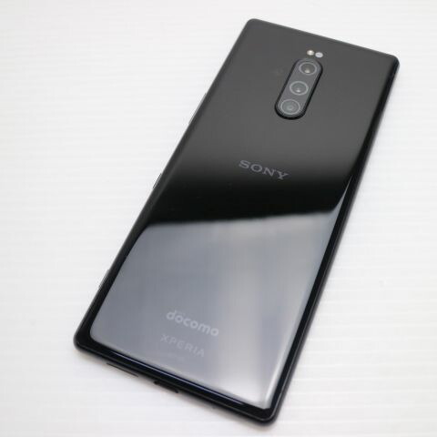Xperia 1 SO-03L ブラック docomo 中古 スマホ 白ロム【新品同様】保証付き 赤ロム保証(サムネイル2枚目)