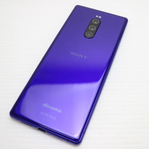Xperia 1 SO-03L パープル docomo 中古 スマホ 白ロム【美品】保証付き 赤ロム保証(サムネイル2枚目)