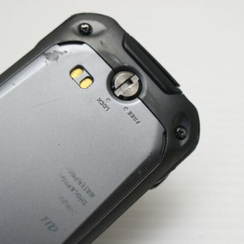 TORQUE X01 KYF33 シルバー au 中古 ガラケー KYOCERA 白ロム【良品中古】保証付き 赤ロム保証(サムネイル3枚目)