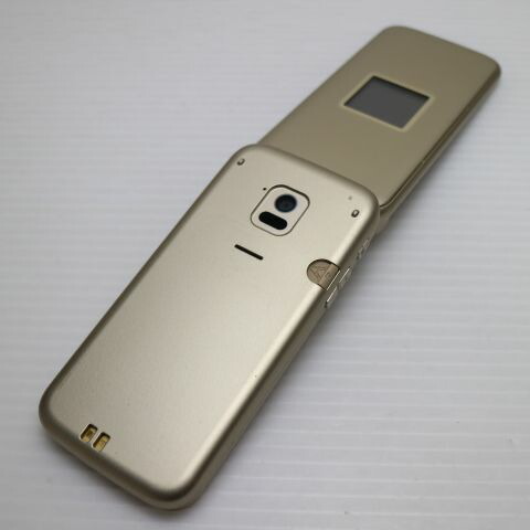 らくらくホン F-02J ゴールド docomo 中古 ガラケー 富士通 白ロム【超美品】保証付き 赤ロム保証(サムネイル2枚目)