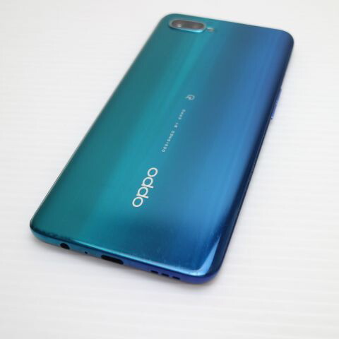OPPO Reno A 64GB ブルー SIMフリー 中古 スマホ 白ロム【美品】保証付き 赤ロム保証(サムネイル2枚目)