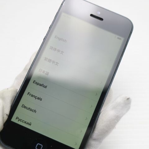 iPhone 5 16GB ブラック SoftBank 中古 判定○ スマホ Apple 白ロム【美品】保証付き 赤ロム保証(サムネイル2枚目)