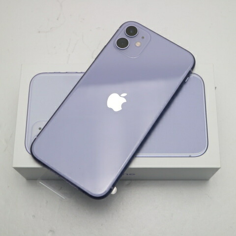 iPhone 11 128GB パープル SIMフリー 中古 スマホ 白ロム【新品未使用】保証付き 赤ロム保証(サムネイル2枚目)