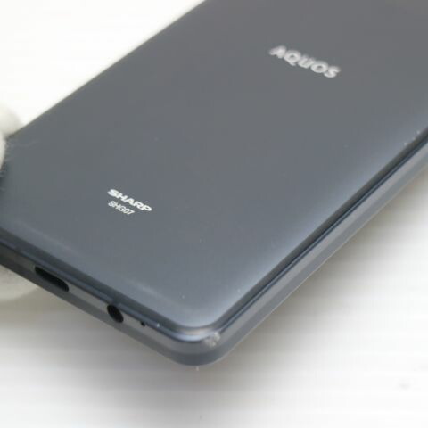 AQUOS sense6s SHG07 ブラック au 中古 スマホ 白ロム【美品】保証付き 赤ロム保証(サムネイル2枚目)