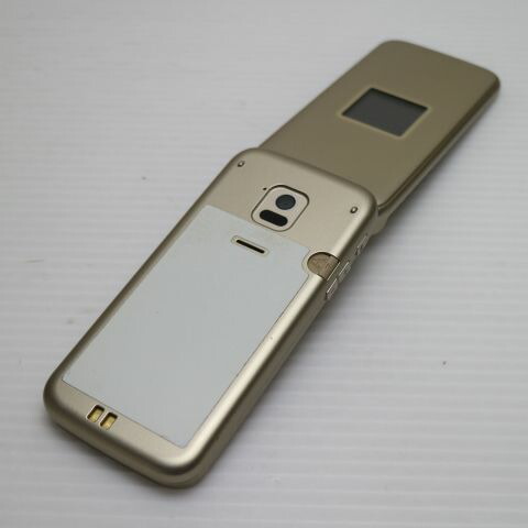 らくらくホン F-02J ゴールド docomo 中古 ガラケー 富士通 白ロム【超美品】保証付き 赤ロム保証(サムネイル2枚目)