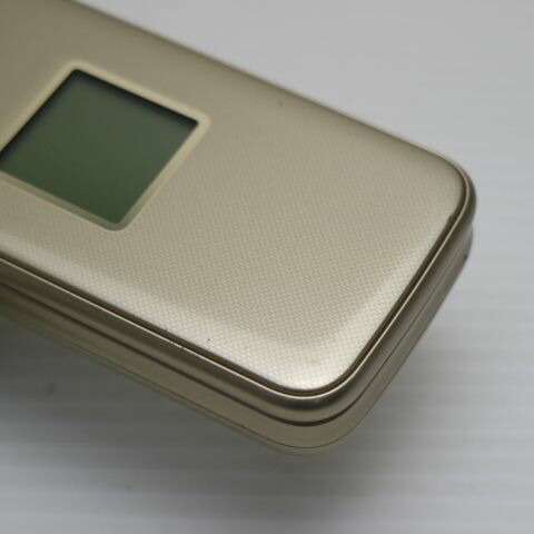 らくらくホン F-02J ゴールド docomo 中古 ガラケー 富士通 白ロム【超美品】保証付き 赤ロム保証(サムネイル3枚目)