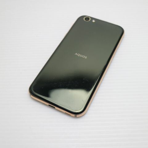 AQUOS R 605SH ブラック SoftBank 中古 スマホ SHARP 白ロム【美品】保証付き 赤ロム保証(サムネイル2枚目)