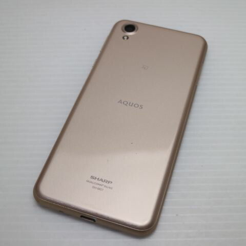 AQUOS sense plus SH-M07 ベージュ SIMフリー 中古 スマホ スマホ 白ロム SHARP【超美品】保証付き 赤ロム保証(サムネイル2枚目)