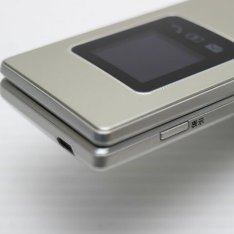 かんたん携帯9 505SH シルバー SoftBank 中古 白ロム ガラケー SHARP【美品】保証付き 赤ロム保証(サムネイル3枚目)