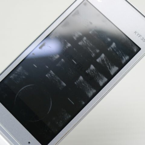 MARVERA KYF35 シルバー au 中古 ガラケー KYOCERA 白ロム【良品中古】保証付き 赤ロム保証(サムネイル2枚目)