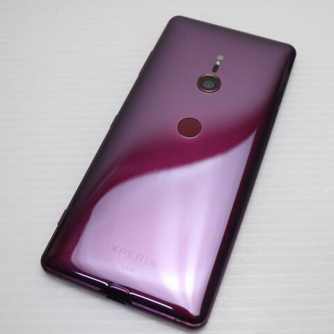 Xperia XZ3 SOV39 ボルドーレッド au 中古 スマホ 白ロム【超美品】保証付き 赤ロム保証(サムネイル2枚目)