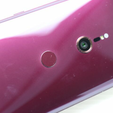 Xperia XZ3 SOV39 ボルドーレッド au 中古 スマホ 白ロム【超美品】保証付き 赤ロム保証(サムネイル3枚目)
