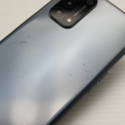 OPPO A54 5G シルバーブラック SIMフリー 中古 白ロム【美品】保証付き 赤ロム保証(サムネイル3枚目)