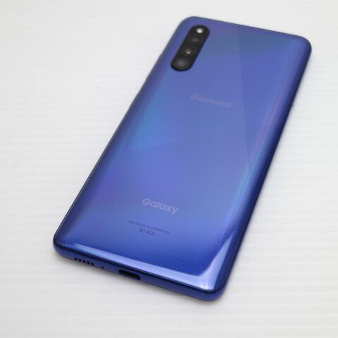 Galaxy A41 SC-41A ブルー docomo 中古 スマホ 白ロム【超美品】保証付き 赤ロム保証(サムネイル2枚目)