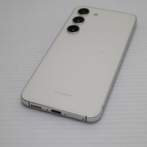 Galaxy S23 クリーム SIMフリー 中古 スマホ SAMSUNG【新品同様】保証付き 赤ロム保証(サムネイル2枚目)